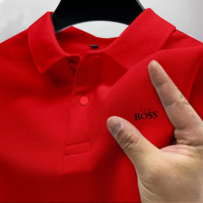 Men's New POLO Shirt Simple 2025 Fashion