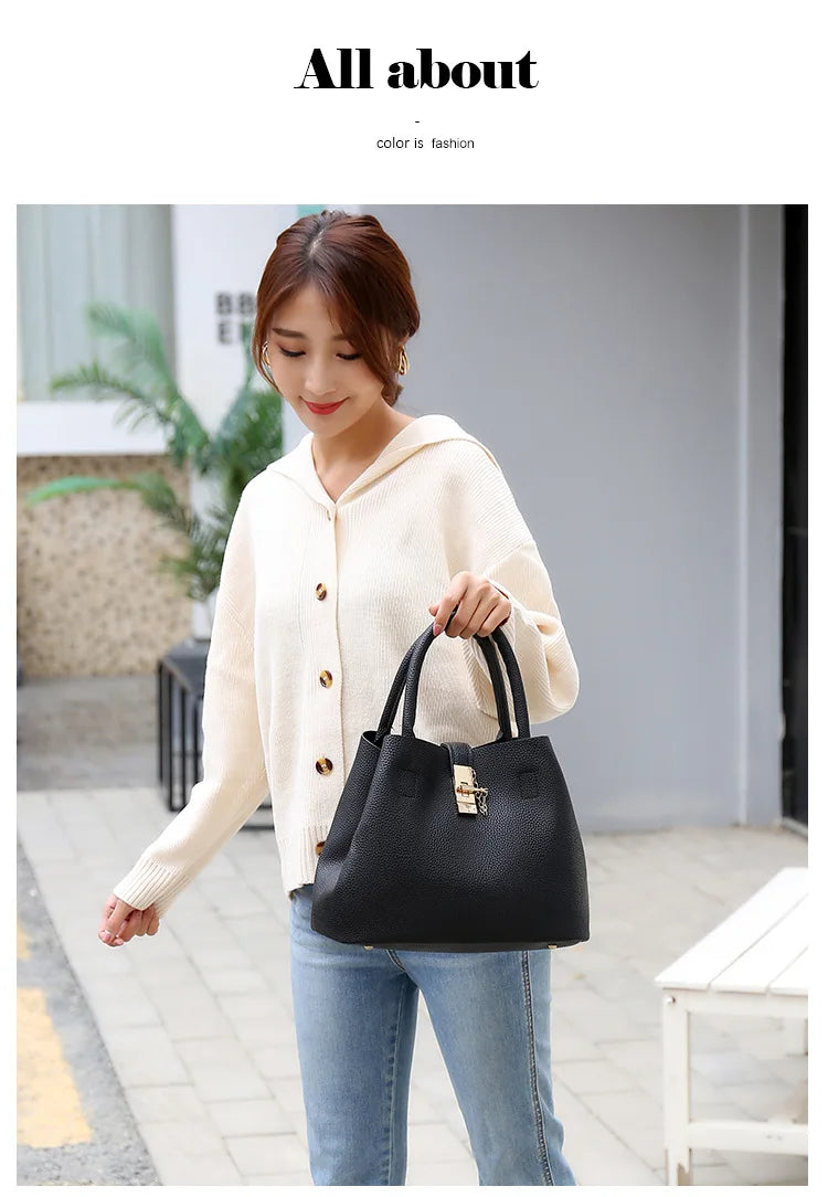 Woman shoulder bag Large capacity Handbag