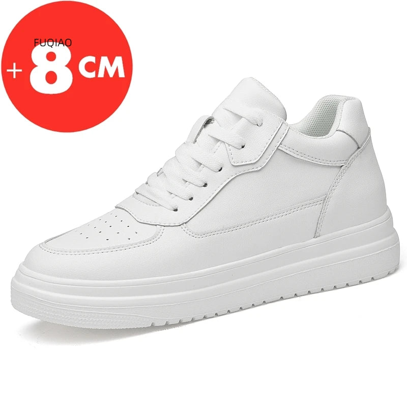 Men Sneakers  Elevator Shoes Fashion Sports Plus Size