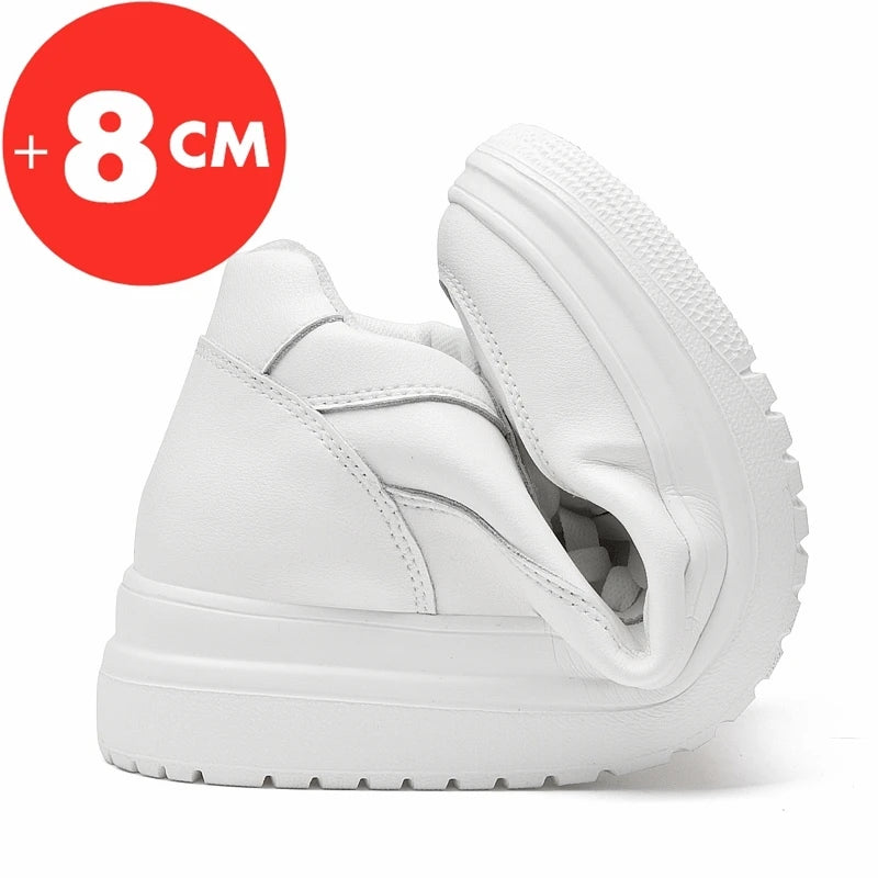 Men Sneakers  Elevator Shoes Fashion Sports Plus Size