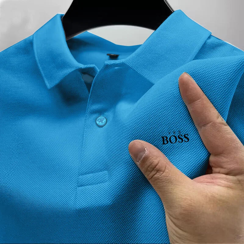 Men's New POLO Shirt Simple 2025 Fashion