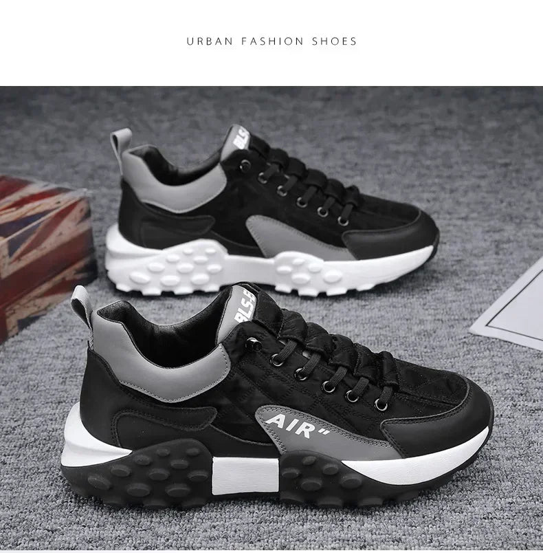 Men 2025-New Sneakers  Vulcanized Shoes for Men Casual Running Shoes