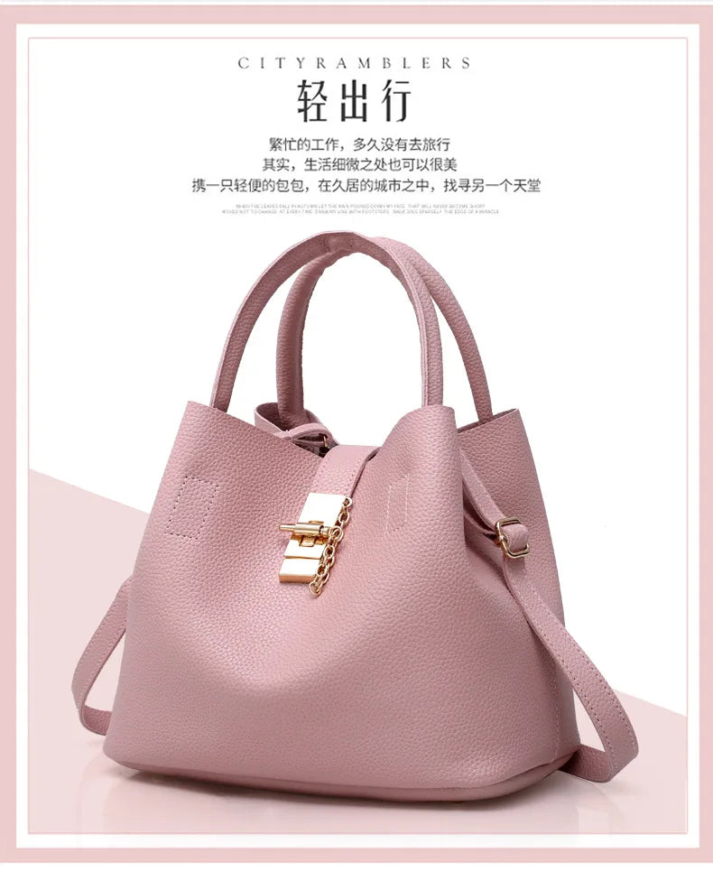 Woman shoulder bag Large capacity Handbag