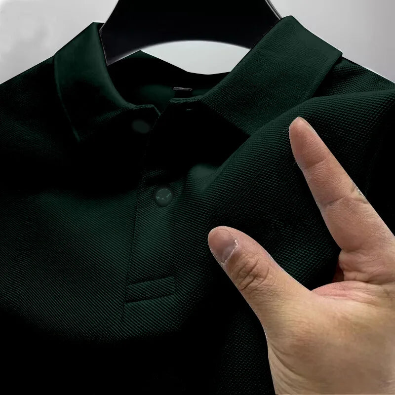 Men's New POLO Shirt Simple 2025 Fashion