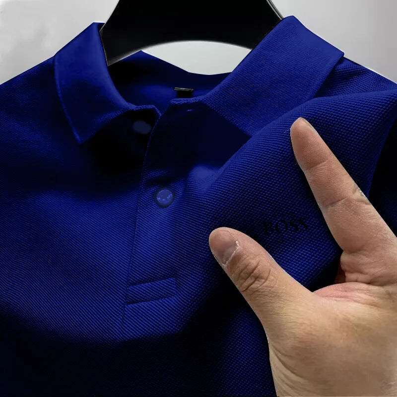 Men's New POLO Shirt Simple 2025 Fashion