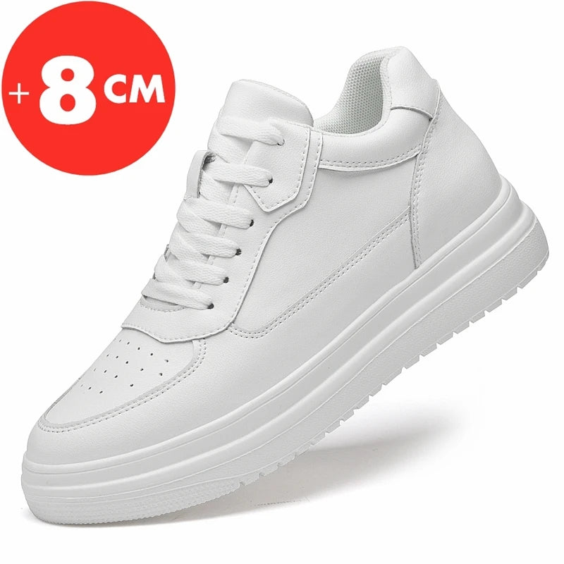 Men Sneakers  Elevator Shoes Fashion Sports Plus Size