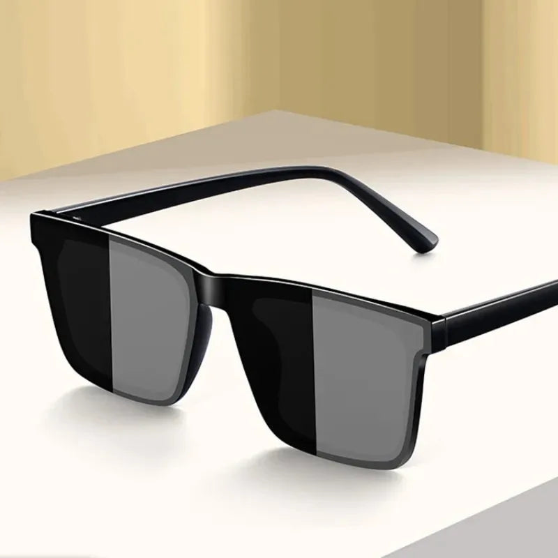 2025 New Sunglasses Men's Driving Anti-UV Sunglasses Concave Shape